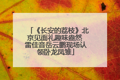 《长安的荔枝》北京见面礼趣味盎然 雷佳音岳云鹏现场认领卧龙凤雏