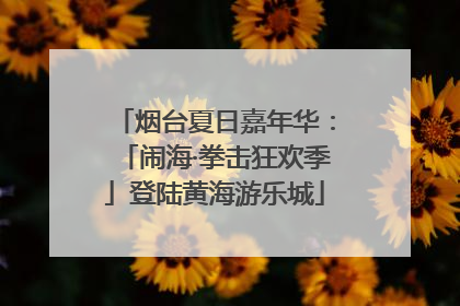 烟台夏日嘉年华：「闹海·拳击狂欢季」登陆黄海游乐城