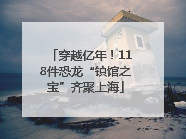 穿越亿年！118件恐龙“镇馆之宝”齐聚上海