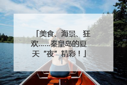 美食、海景、狂欢……秦皇岛的夏天“夜”精彩！