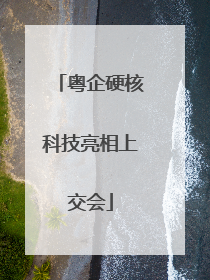 粤企硬核科技亮相上交会