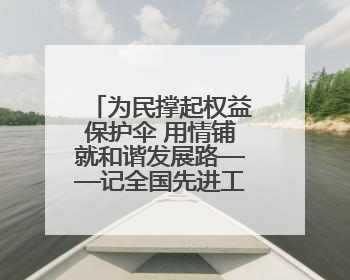 为民撑起权益保护伞 用情铺就和谐发展路——记全国先进工作者、新区项目建设中心干部卢小勇
