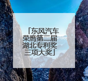 东风汽车荣膺第二届湖北专利奖三项大奖