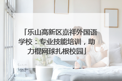 乐山高新区嘉祥外国语学校：专业技能培训，助力棍网球扎根校园