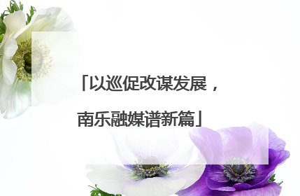 以巡促改谋发展，南乐融媒谱新篇