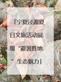 宁夏泾源夏日文旅活动展现“避暑胜地”生态魅力