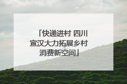 快递进村 四川宣汉大力拓展乡村消费新空间
