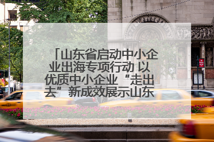 山东省启动中小企业出海专项行动 以优质中小企业“走出去”新成效展示山东产业发展新形象