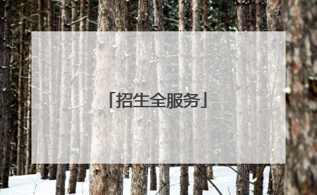 招生全服务