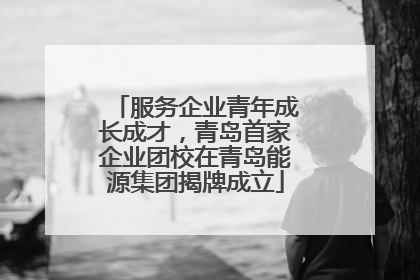 服务企业青年成长成才，青岛首家企业团校在青岛能源集团揭牌成立