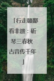 行走赣鄱看非遗：斫琴三春秋 古音传千年