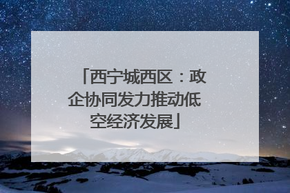 西宁城西区：政企协同发力推动低空经济发展