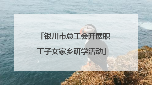 银川市总工会开展职工子女家乡研学活动