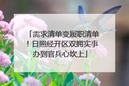 需求清单变履职清单！日照经开区双拥实事办到官兵心坎上
