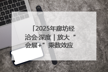 2025年廊坊经洽会·深度｜放大“会展+”乘数效应 打造消费新场景