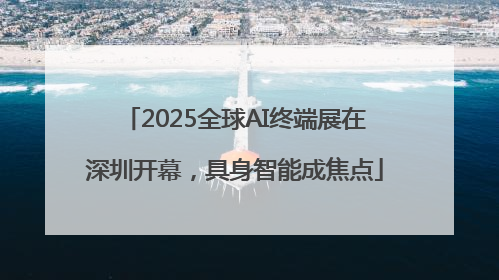2025全球AI终端展在深圳开幕，具身智能成焦点